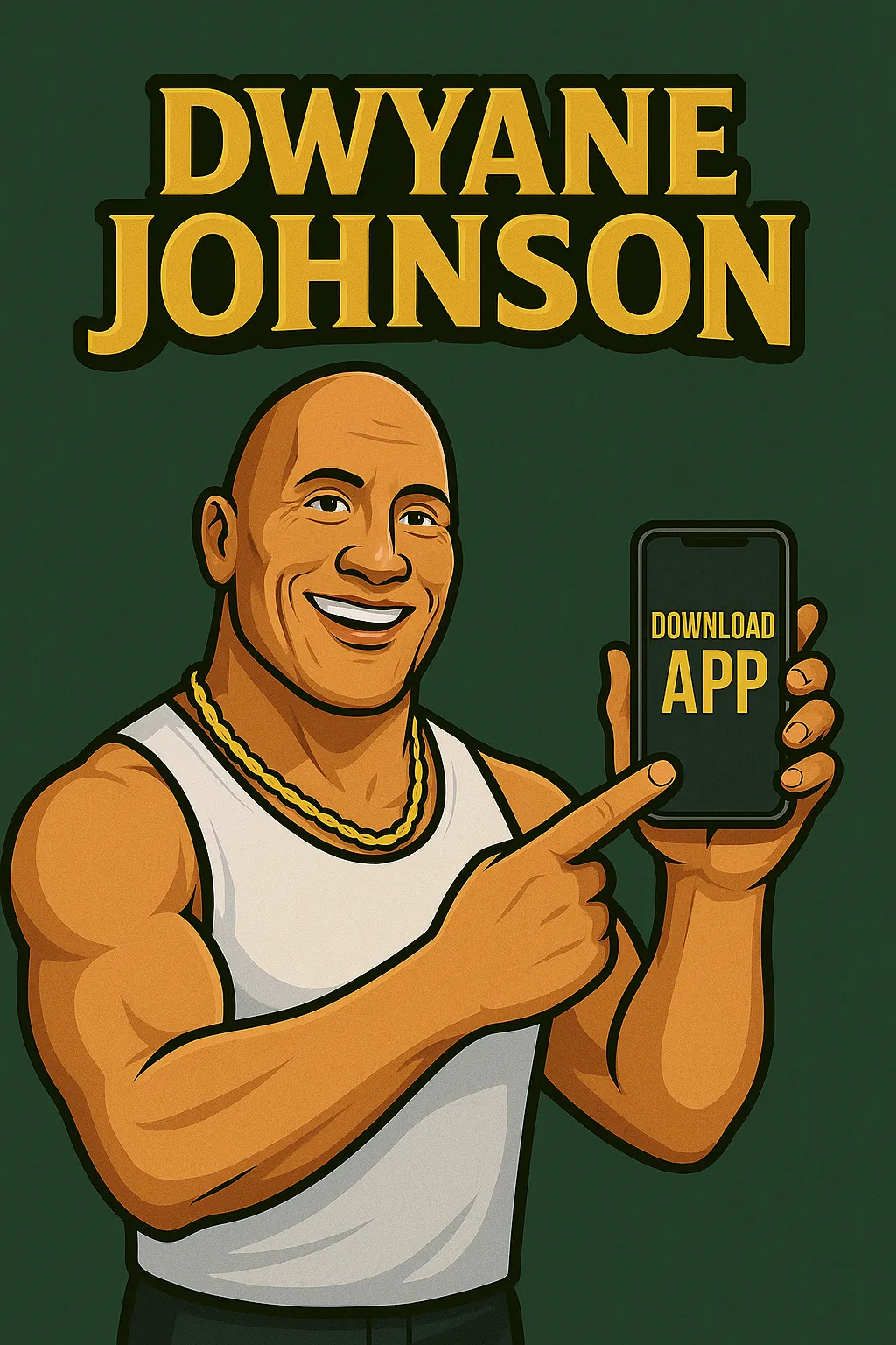 Mobile Dwayne Johnson Casino app for Android and IOS