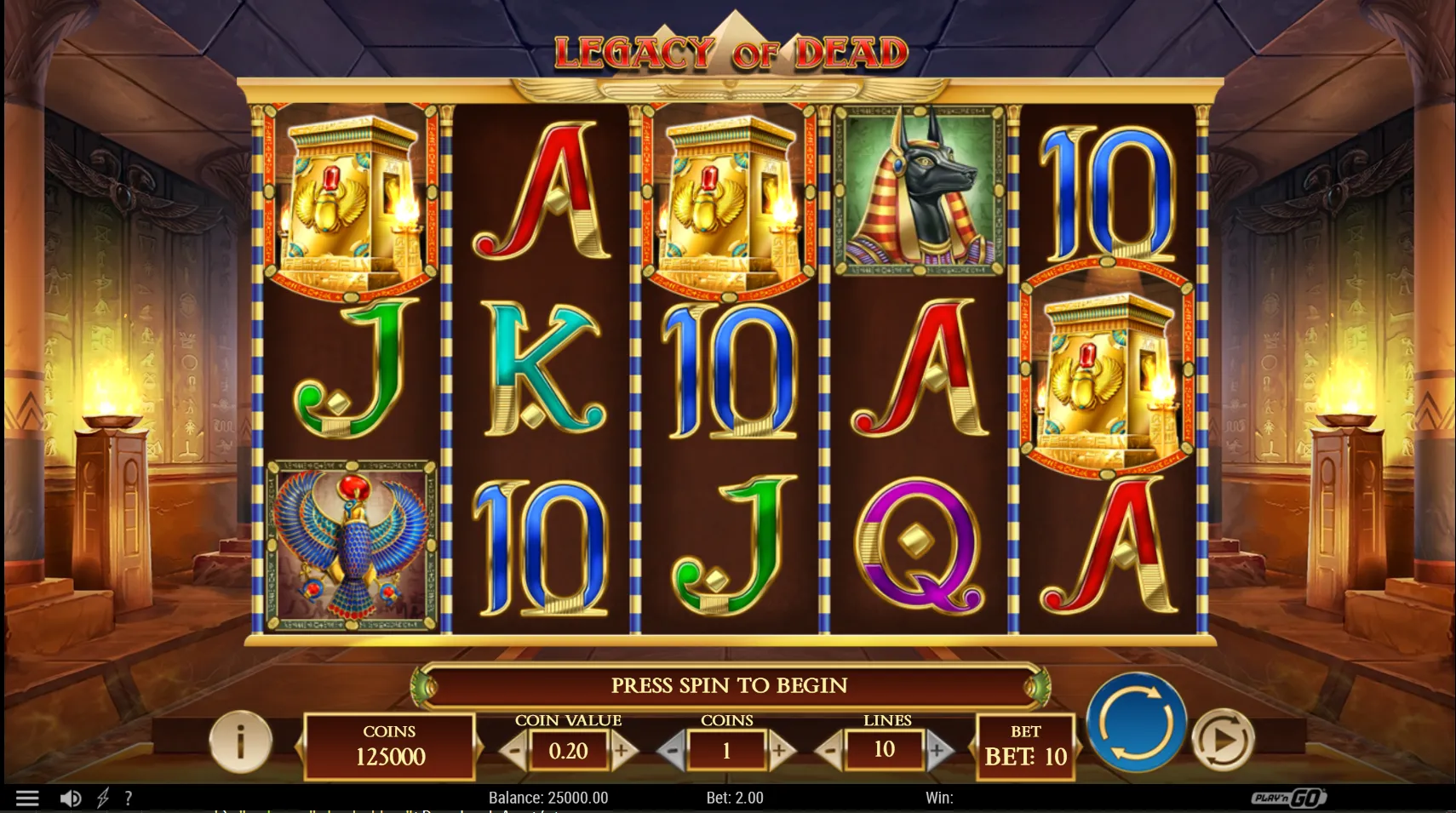 Legacy of Dead Slot